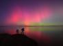 Auroras são registradas após tempestade solar 'extrema'; veja fotos - Sanka Vidanagama/AFP