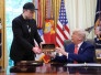 Musk pede impeachment e diz que Trump está envolvido em escândalo sexual - Kevin Dietsch/Getty Images/AFP