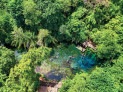 Nascente Azul é o atrativo mais visitado de Bonito (MS) -  (crédito: DINO)