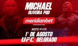Meridianbet e UFC Belgrade: Michael “PQD” leva 9 vitórias à Sérvia -  (crédito: Mercado Hoje)