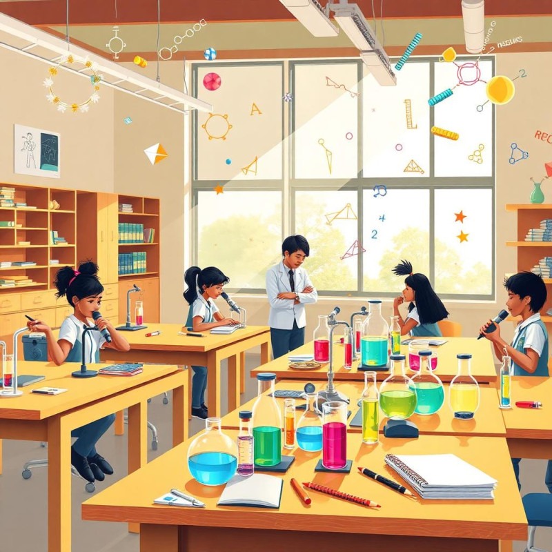Laboratórios de Ciências transformam escolas públicas - (crédito: DINO) Laboratórios de Ciências transformam escolas públicas - (crédito: DINO)