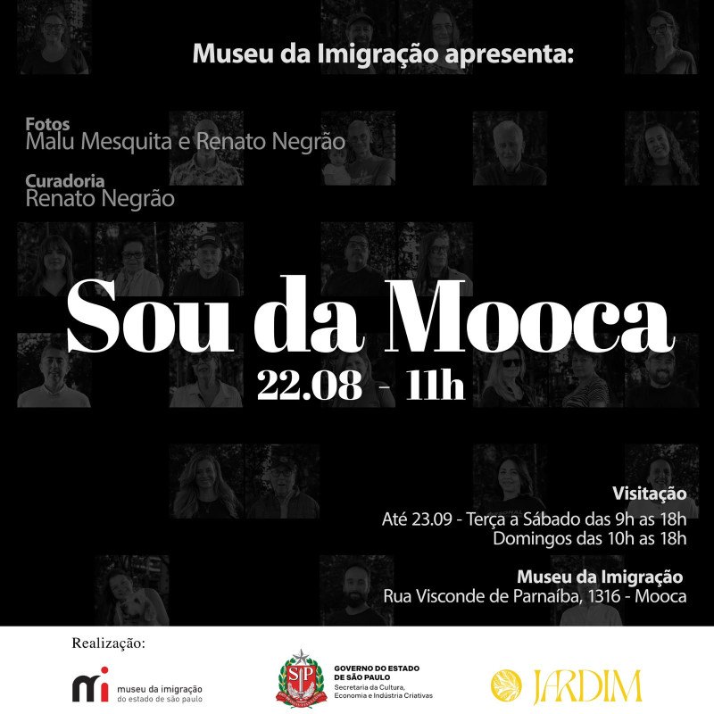 “Sou da Mooca” celebra 470 anos com exposição fotográfica - (crédito: DINO) “Sou da Mooca” celebra 470 anos com exposição fotográfica - (crédito: DINO)