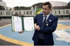 Urandir Fernandes de Oliveira recebe a Medalha do Exército Brasileiro - (crédito: PulseBrand) Urandir Fernandes de Oliveira recebe a Medalha do Exército Brasileiro - (crédito: PulseBrand)