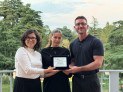 Arquitetos catarinenses premiados na Itália com Rua da Saúde - (crédito: DINO) Arquitetos catarinenses premiados na Itália com Rua da Saúde - (crédito: DINO)
