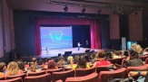 Escola de Bauru inaugura prédio com passarela e teatro - (crédito: DINO) Escola de Bauru inaugura prédio com passarela e teatro - (crédito: DINO)