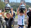 Daniel Lancaster acompanha estreia do filho no kart e celebra 1º pódio -  (crédito: PulseBrand)