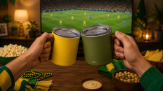 Maioria dos brasileiros pretende assistir à Copa em casa - (crédito: DINO) Maioria dos brasileiros pretende assistir à Copa em casa - (crédito: DINO)