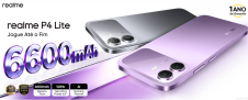 P4 Lite da realme chega ao Brasil com bateria de 6.600 mAh
- (crédito: DINO) P4 Lite da realme chega ao Brasil com bateria de 6.600 mAh
- (crédito: DINO)