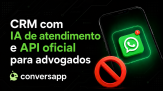 Advocacia sofre com bloqueio no WhatsApp -  (crédito: DINO)