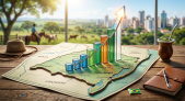 Exportações, varejo e interior movimentam economia gaúcha - (crédito: DINO) Exportações, varejo e interior movimentam economia gaúcha - (crédito: DINO)