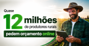 Quase 12 milhões de produtores rurais pedem orçamento online - (crédito: PulseBrand) Quase 12 milhões de produtores rurais pedem orçamento online - (crédito: PulseBrand)