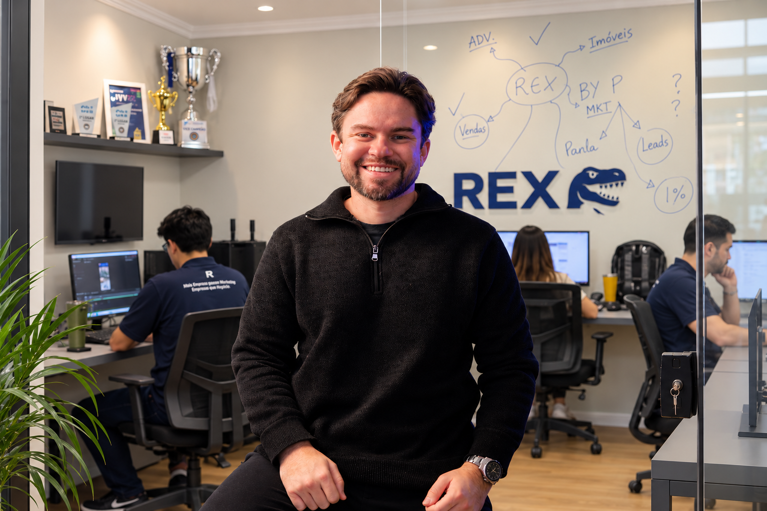 Felipe Sobral virou as costas às agências tradicionais e criou a Rex em Vitória -  (crédito: PulseBrand)