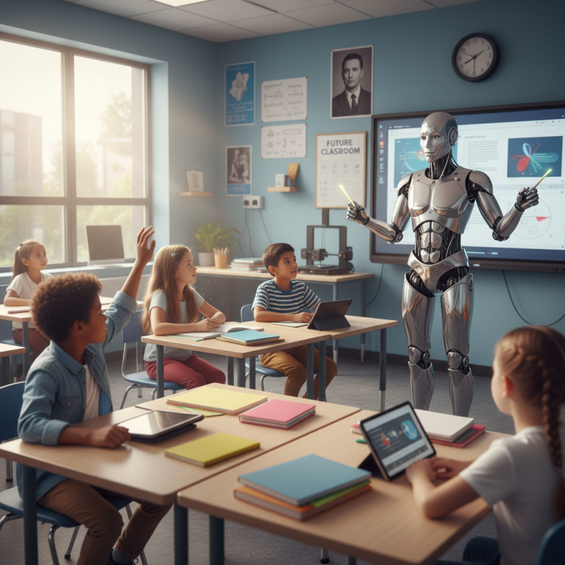 Robôs humanoides ampliam possibilidades na educação pública -  (crédito: DINO)