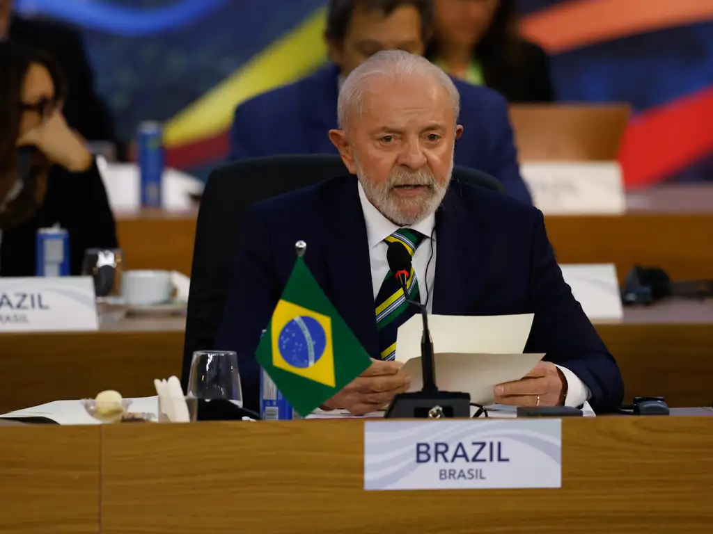 No G20, Lula defende reforma da ONU e taxação dos super-ricos - Tânia Rêgo/Agência Brasil